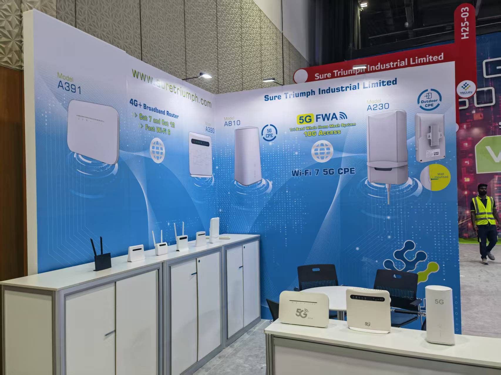 Yaojin menyertai Ekspo Gitex 2025 di Dubai